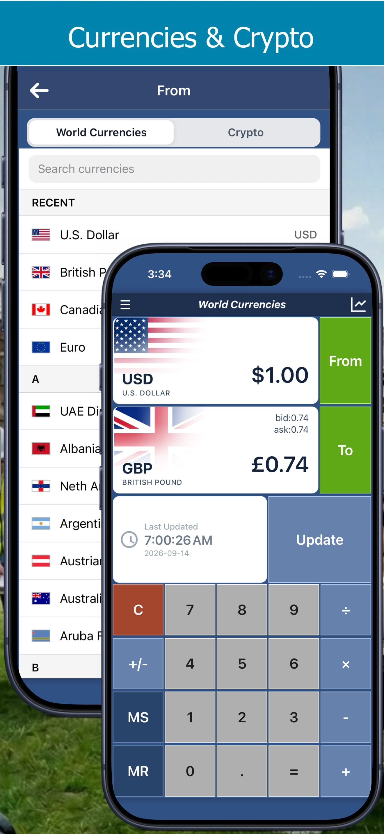 Calc Pro Currency Converter - Screenshot 1