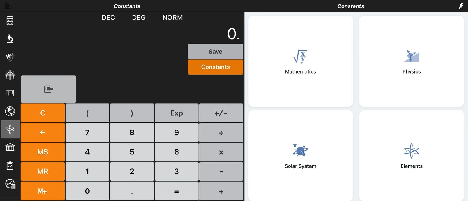 Scientific Constants Guide: Nearly 2,000 Math and Science Constants