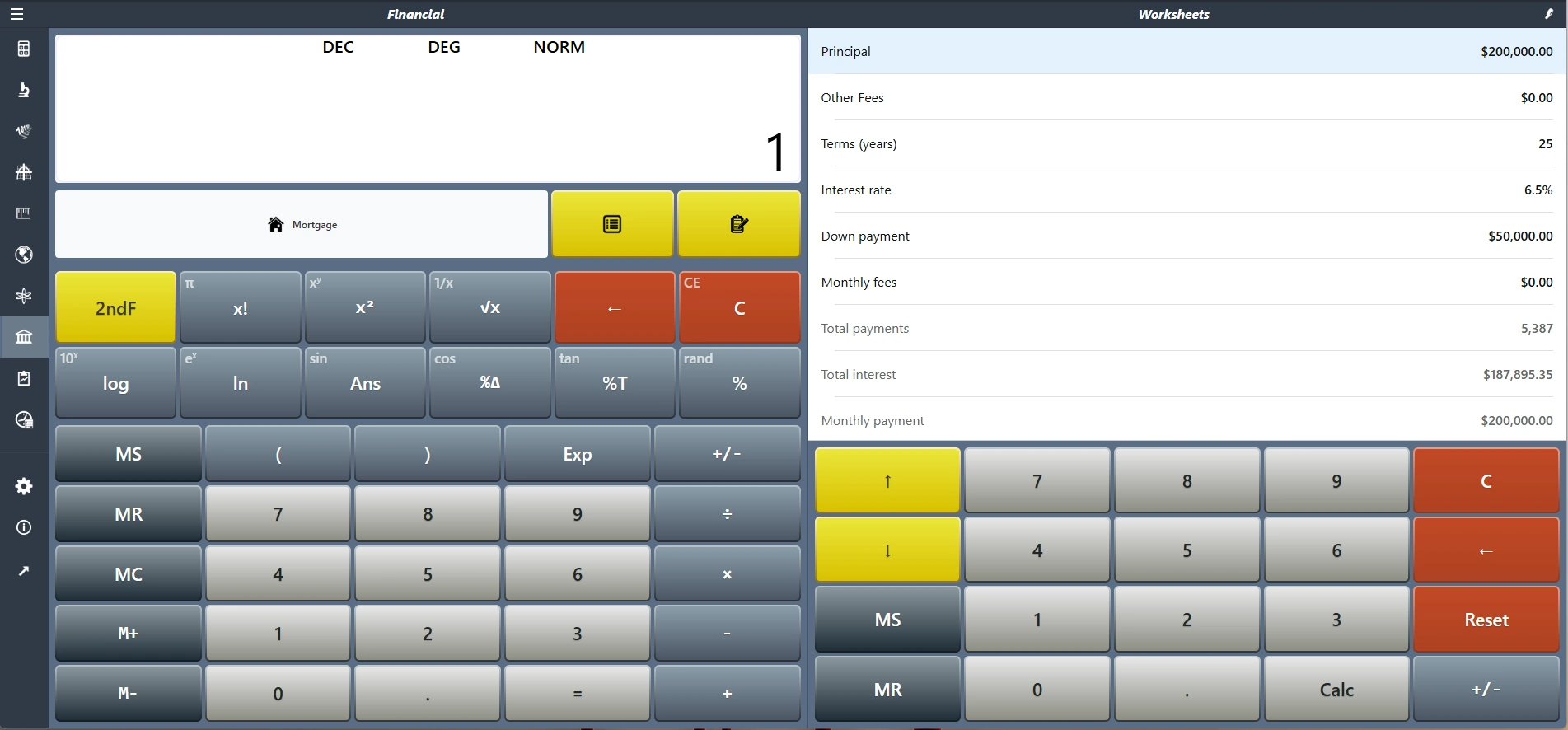 Financial Math Calculator Master Financial Calculations with CalcPro's Financial Calculator ...